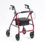 Aluminium 4 Wheel Rolator (6" Wheels Indoor Use)