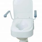 Raised Toilet Seat With Arms