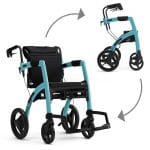 The Townfield Motion Wheelchair/Rollator Solid Tyres